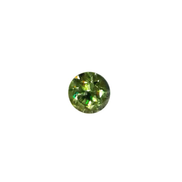 Grenat Demantoide, Natural rare stone with byssolite, 1.5ct – Oural, Russie